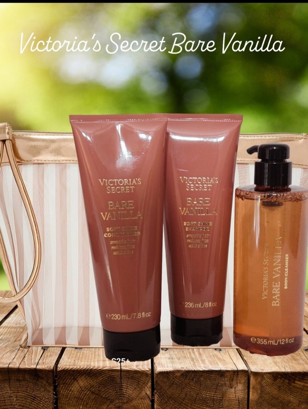 Victoria's Secret 4PC Bare Vanilla Bundle New!♡♡